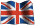 Waving Great Britain Flag