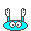 Bouncy Cyan